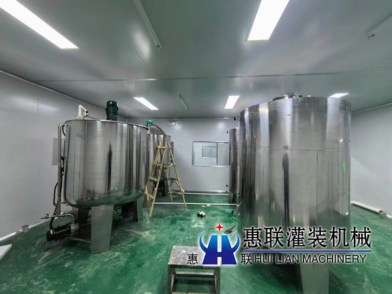 滄州肅寧果酒灌裝流水線