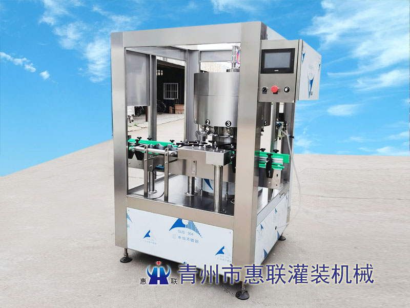 12頭葡萄酒旋轉電子定量灌裝機