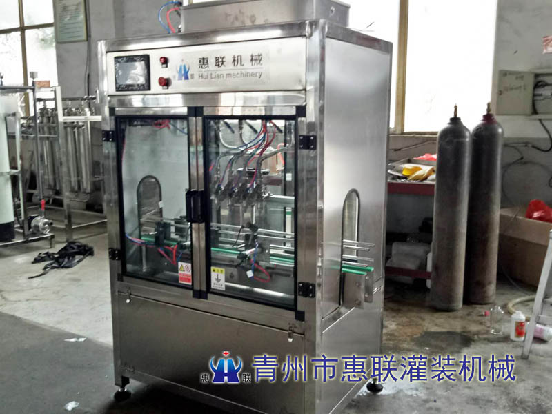 全自動4頭液體肥料灌裝機