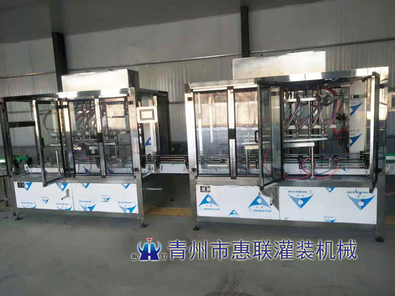 全自動8頭液體肥料灌裝設備